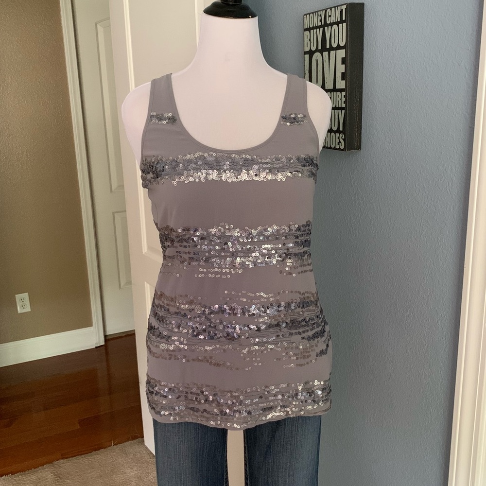 Express Sequin Tank